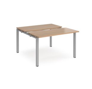 Adapt sliding top B2B desks 1200mm deep