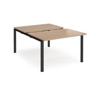 Adapt sliding top B2B desks 1600mm deep