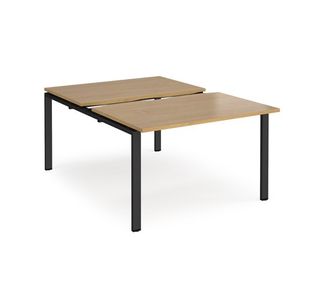 Adapt sliding top B2B desks 1600mm deep