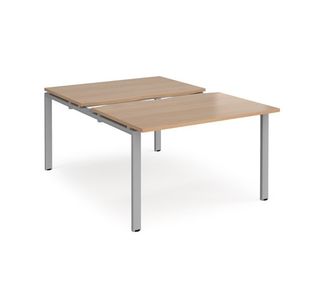 Adapt sliding top B2B desks 1600mm deep