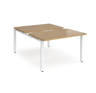 Adapt sliding top B2B desks 1600mm deep