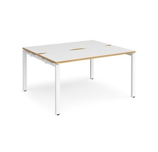 Adapt sliding top B2B desks 1200mm deep