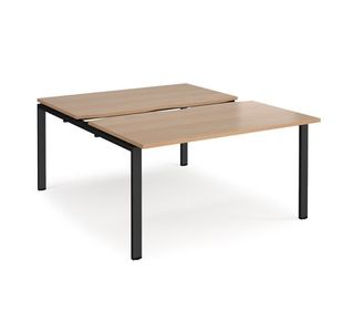 Adapt sliding top B2B desks 1600mm deep