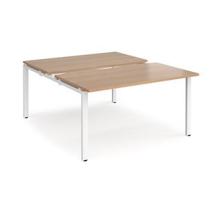 Adapt sliding top B2B desks 1600mm deep