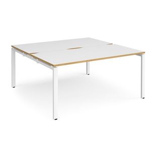 Adapt sliding top B2B desks 1200mm deep