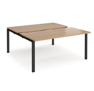 Adapt sliding top B2B desks 1600mm deep