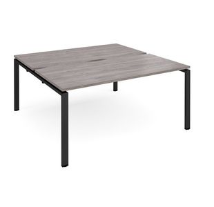 Adapt sliding top B2B desks 1600mm deep