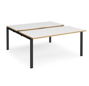 Adapt sliding top B2B desks 1600mm deep