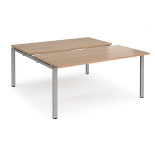 Adapt sliding top B2B desks 1600mm deep