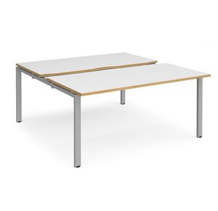 Adapt sliding top B2B desks 1600mm deep