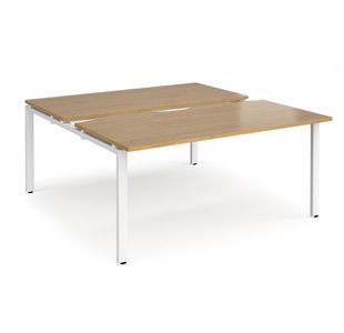 Adapt sliding top B2B desks 1600mm deep