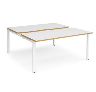 Adapt sliding top B2B desks 1600mm deep