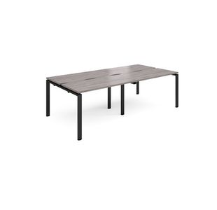 Adapt sliding top double B2B desks 1200