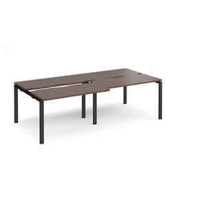 Adapt sliding top double B2B desks 1200