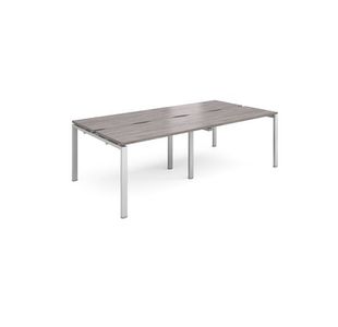 Adapt sliding top double B2B desks 1200