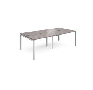 Adapt sliding top double B2B desks 1200