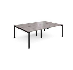 Adapt sliding top double B2B desks 1600