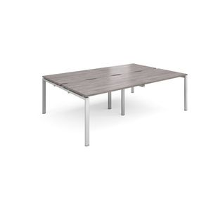 Adapt sliding top double B2B desks 1600