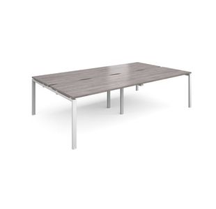 Adapt sliding top double B2B desks 1600