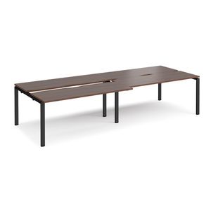 Adapt sliding top double B2B desks 1200