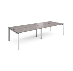 Adapt sliding top double B2B desks 1200