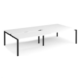 Adapt sliding top double B2B desks 1600