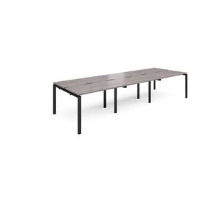 Adapt sliding top triple B2B desks 1200