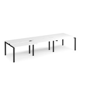 Adapt sliding top triple B2B desks 1200