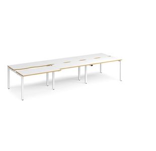 Adapt sliding top triple B2B desks 1200