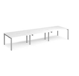 Adapt sliding top triple B2B desks 1200