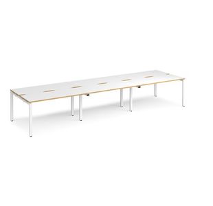 Adapt sliding top triple B2B desks 1200