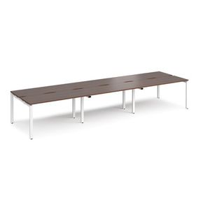 Adapt sliding top triple B2B desks 1200