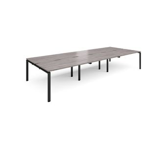 Adapt Sliding Top Triple B2B Desks 1600