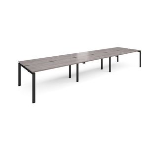 Adapt sliding top triple B2B desks 1200