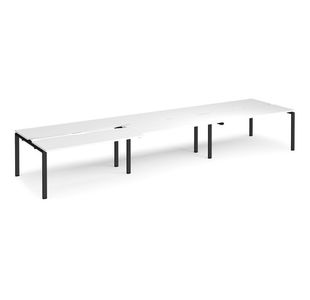 Adapt sliding top triple B2B desks 1200