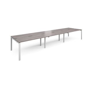 Adapt sliding top triple B2B desks 1200