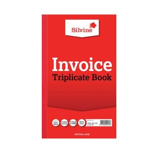 Duplicate Book 8.3X5 Invoice Silvine 611