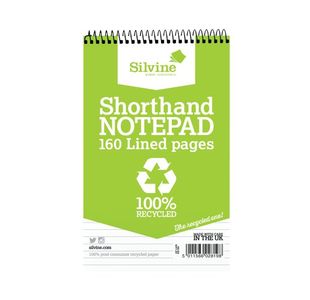 Shorthand Pad Recycled 80 Leaf Re160