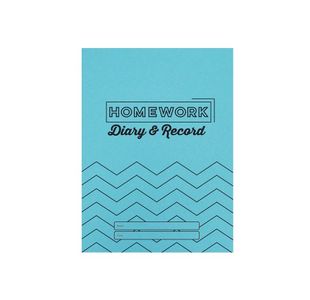 Silvine Homework Diary Recrd Bl Pk20