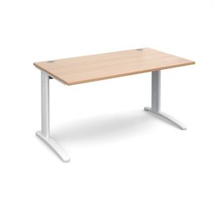 TR10 straight desk 800mm deep