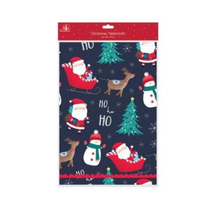 Christmas Tablecloth Paper Cute Pk12