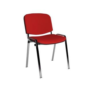 Taurus meeting room chair chrome frame