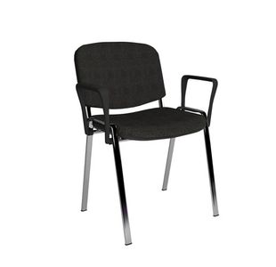 Taurus meeting room chair chrome frame