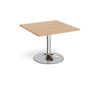 Trumpet base square extension table