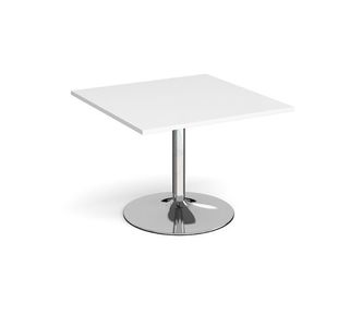 Trumpet base square extension table