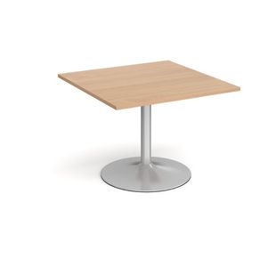 Trumpet base square extension table