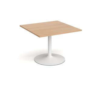 Trumpet base square extension table