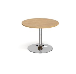 Trumpet base circular boardroom table