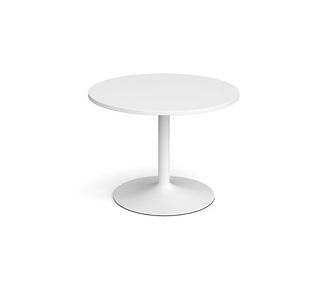 Trumpet base circular boardroom table