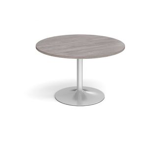 Trumpet base circular boardroom table